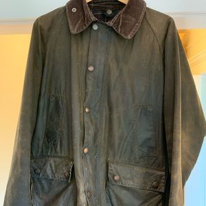 Barbour Bedale Wax Jacket size 44 Olive